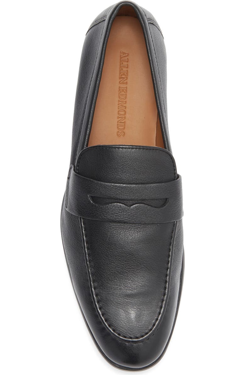 Allen Edmonds Murphy Penhy Loafer, Alternate, color, Black Pebbled Leather