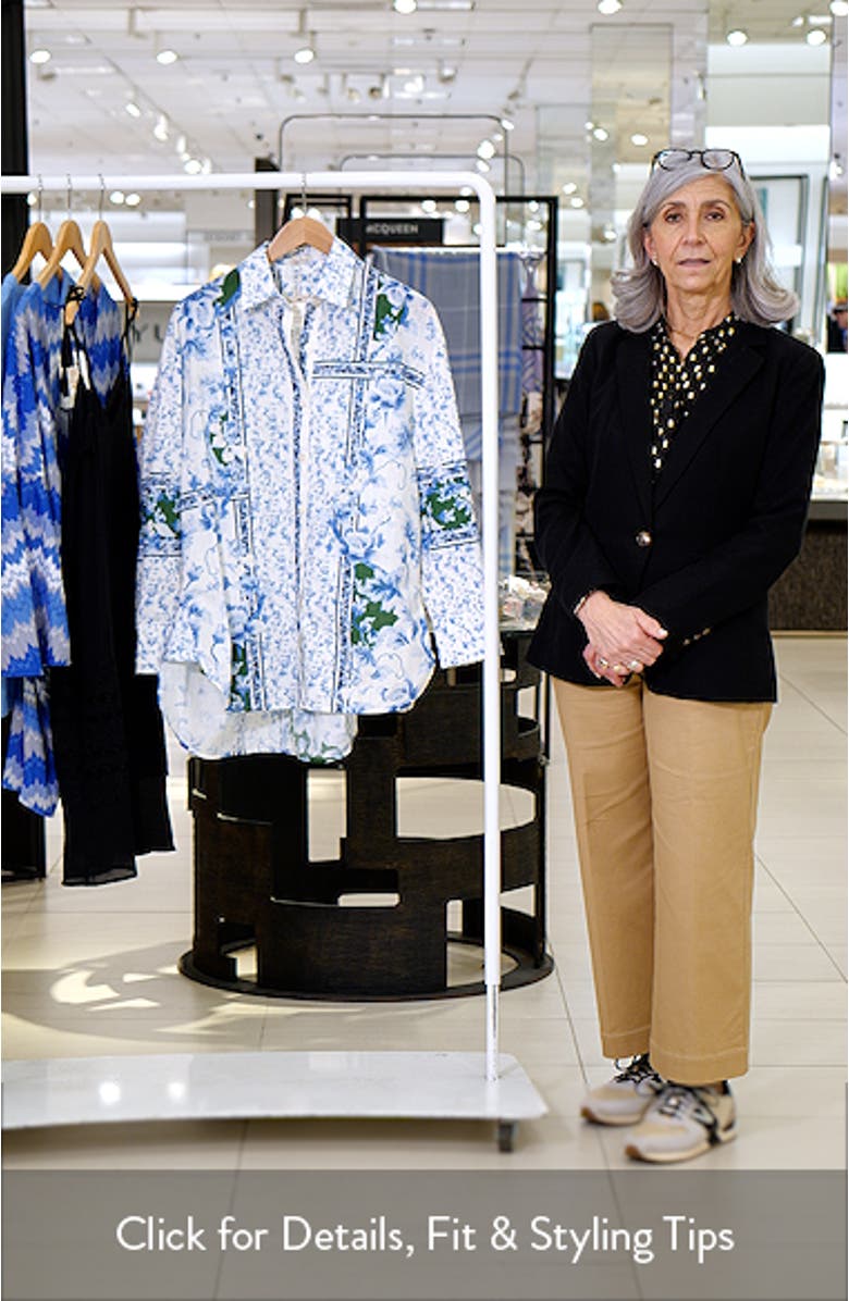 Anastasia Ivy Long Sleeve Button-Up Shirt, sales video thumbnail