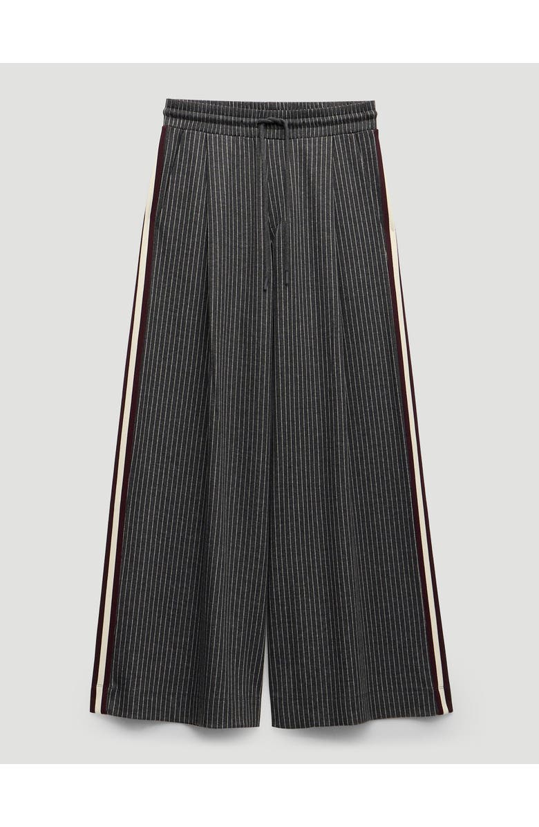 Hush Taylor Side Stripe Pants, Alternate, color, Grey Stripe