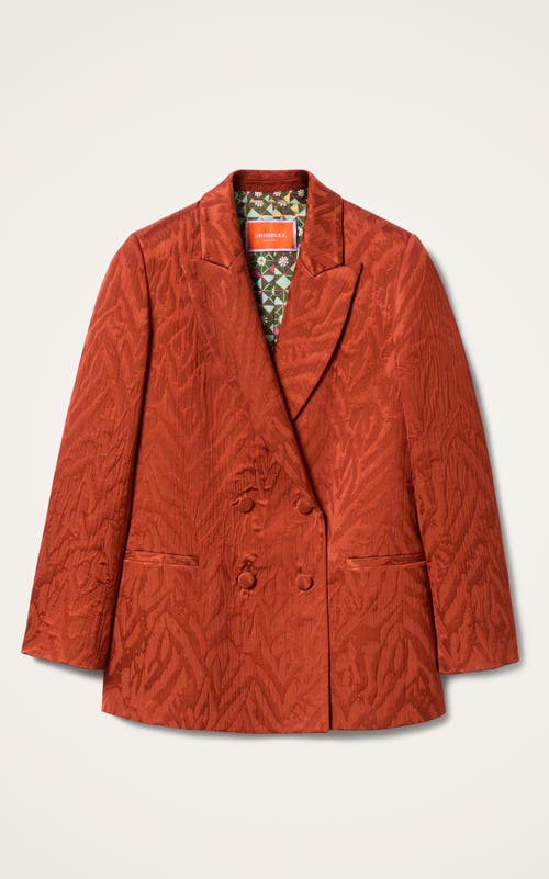 La Doublej Jagger Jacket In Red