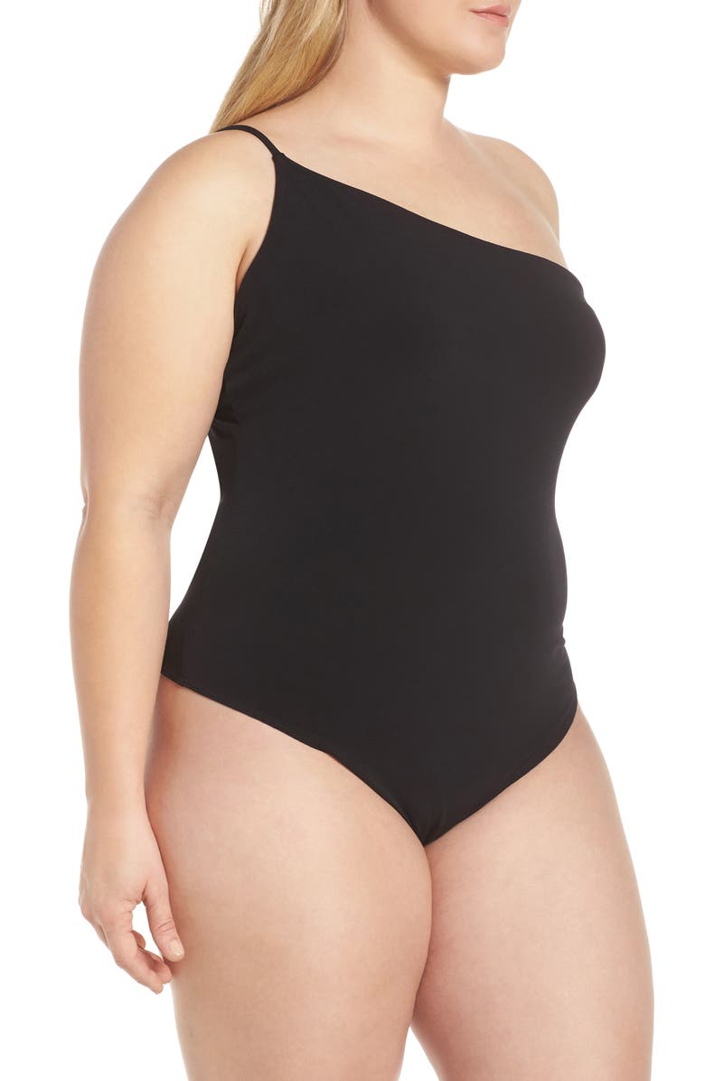 Leith One-Shoulder Bodysuit, Alternate, color,