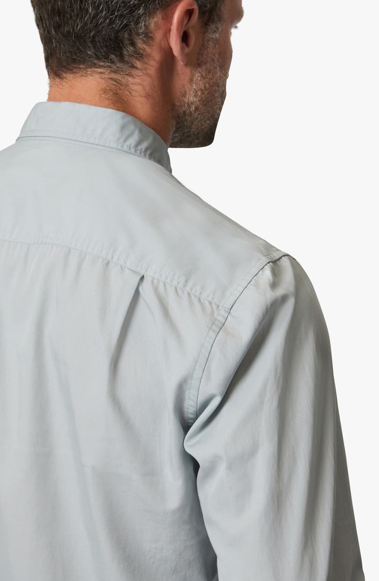 34 Heritage Luxe Twill Button-Up Shirt, Alternate, color, Pearl Blue