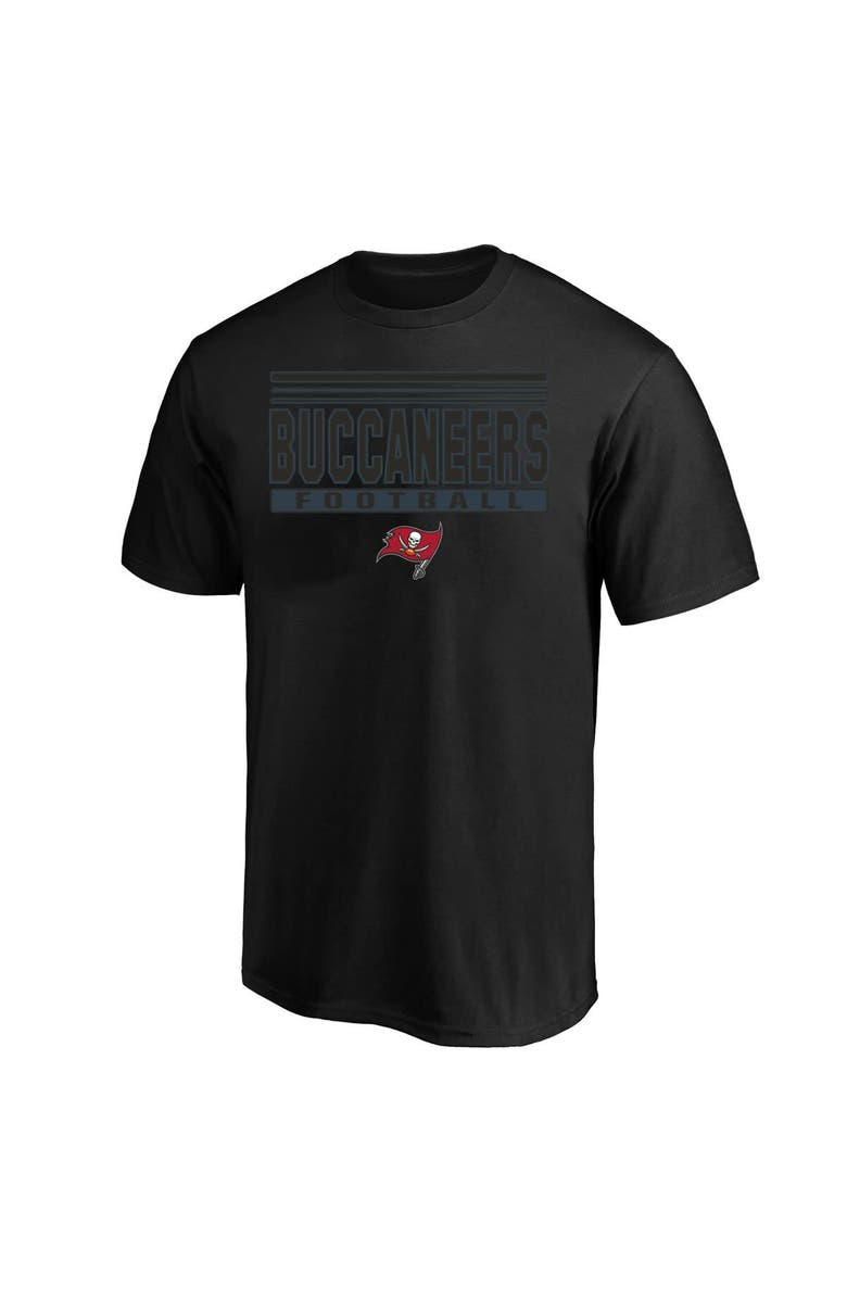 FANATICS Men's Fanatics Black Tampa Bay Buccaneers Big & Tall Pop T-Shirt, Alternate, color, Black