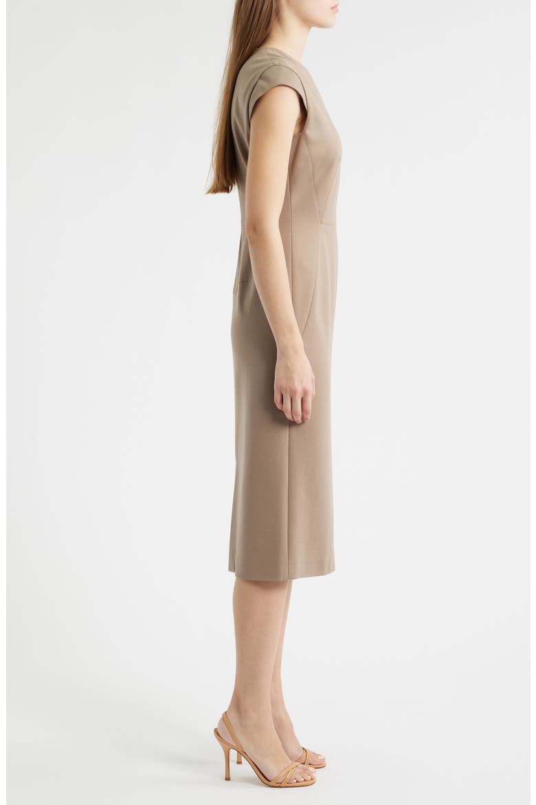 Dulisa Sheath Dress, Alternate, color, OPEN BRN