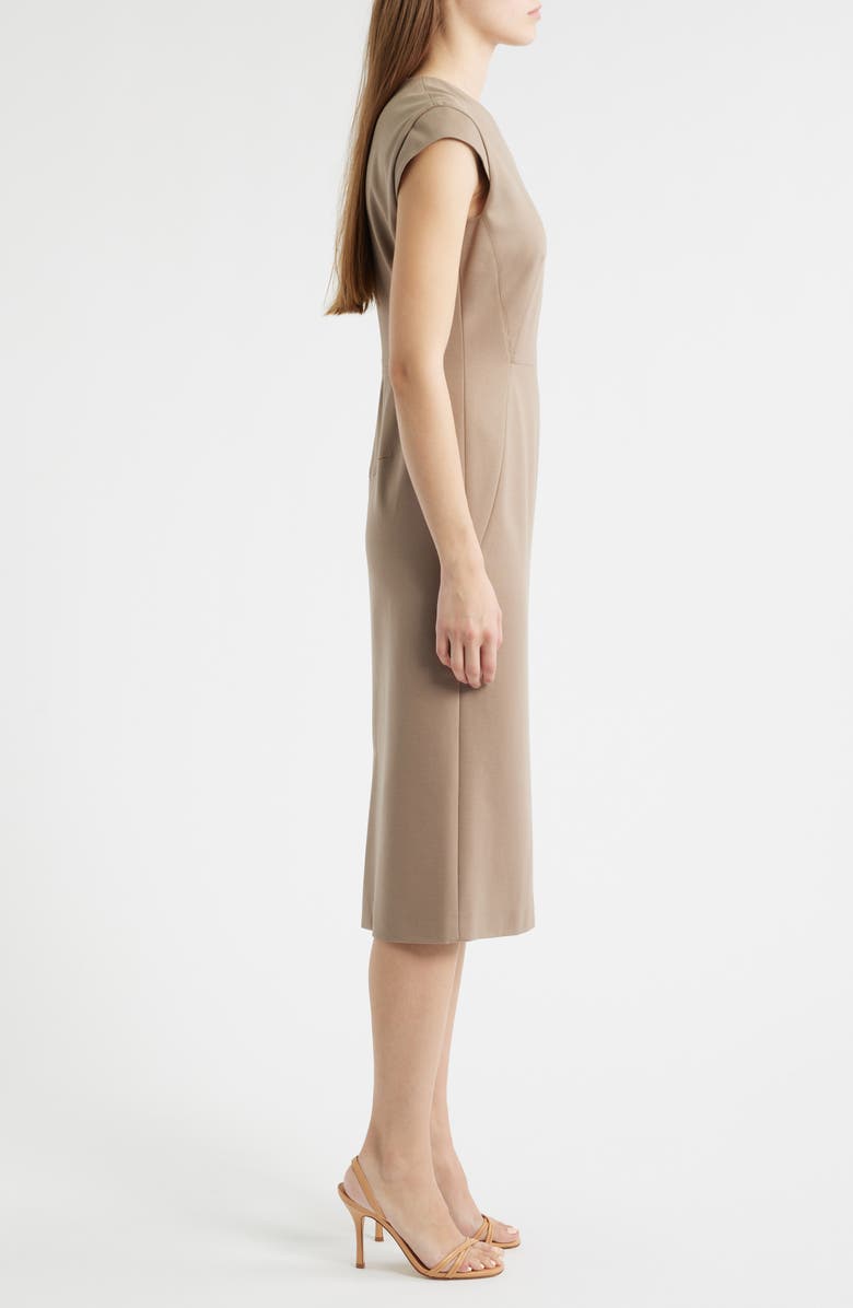 BOSS Dulisa Sheath Dress, Alternate, color, Basalt