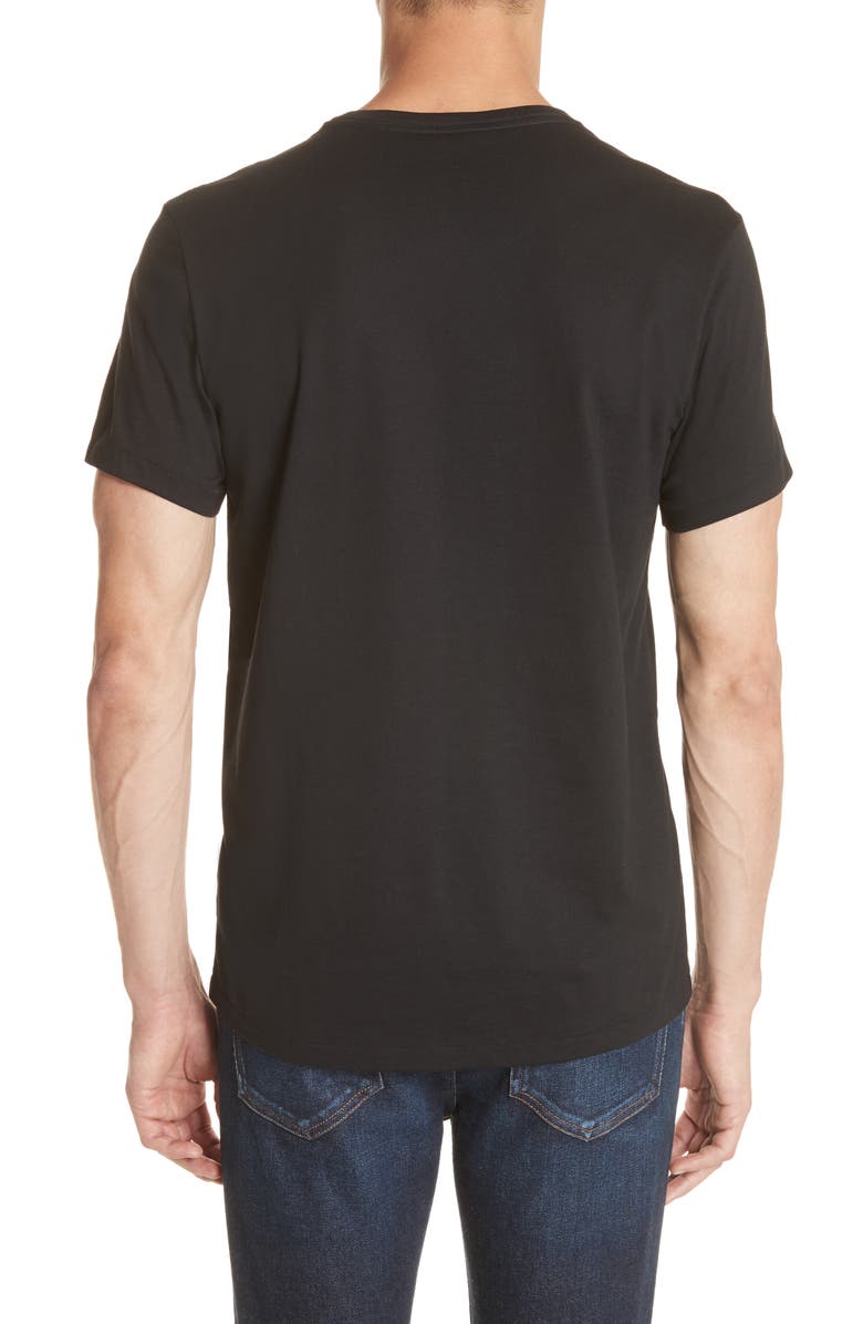 Burberry Logo Embroidered Crewneck T-shirt, Alternate, color,
