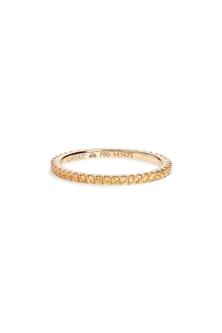 Yellow Sapphire Stacking Ring, Main, color, YELLOW GOLD