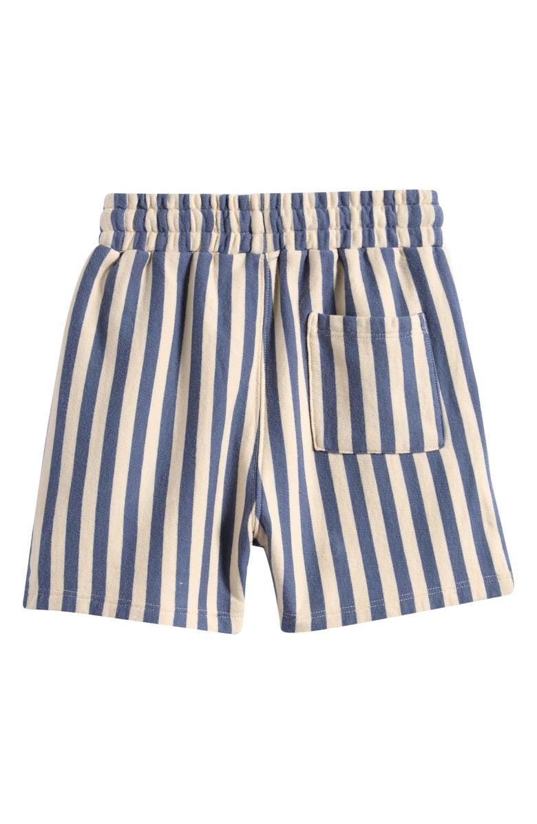 Rylee + Cru Kids' Relaxed Stripe Shorts, Alternate, color, Marine