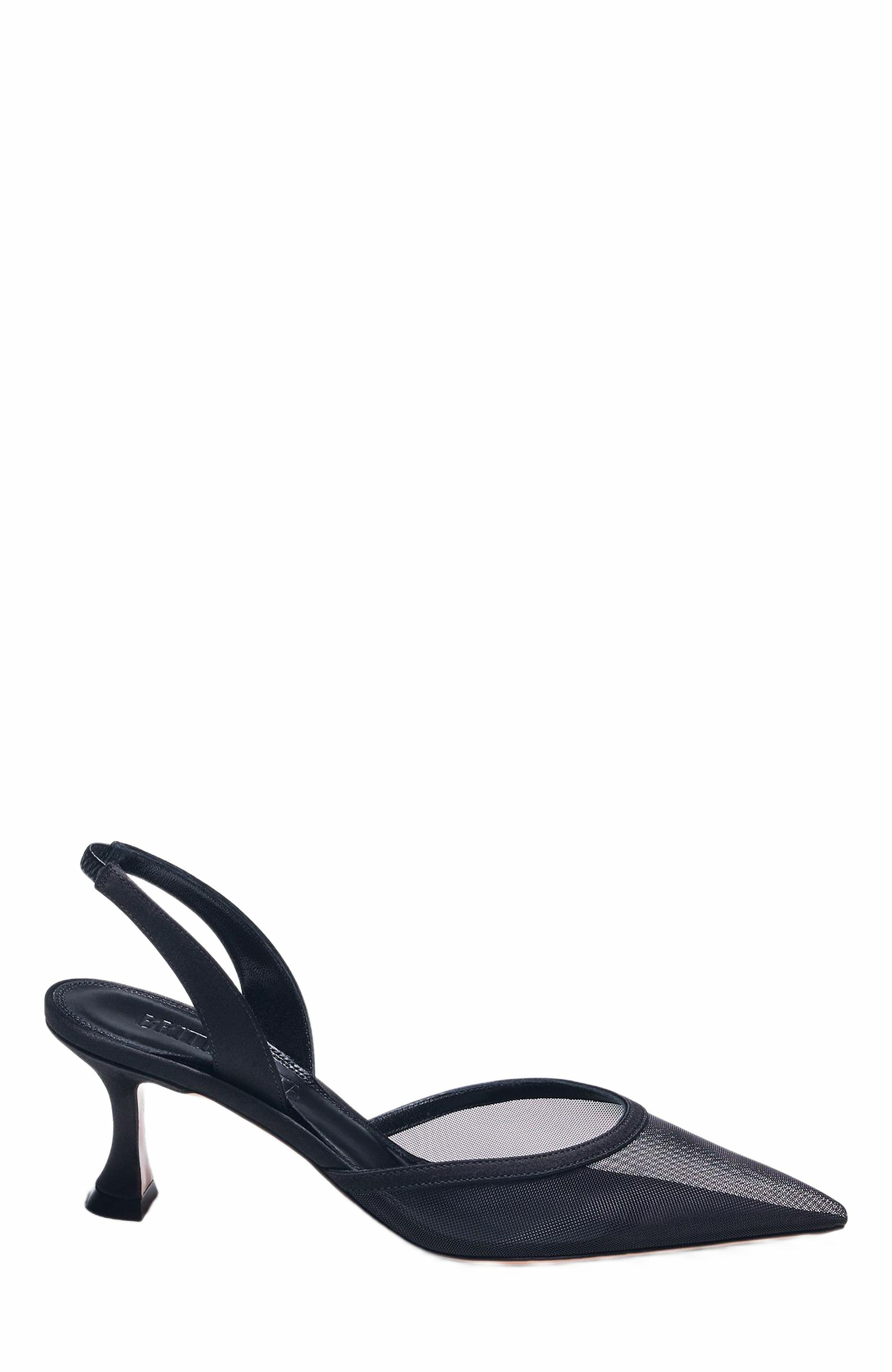 Britt Netta Esme Slingback 60, Main, color, Black