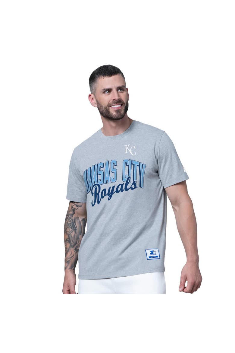 Men's Starter  Royal/Heather Gray Kansas City Royals Two-Pack T-Shirt Set, Alternate, color, Royal