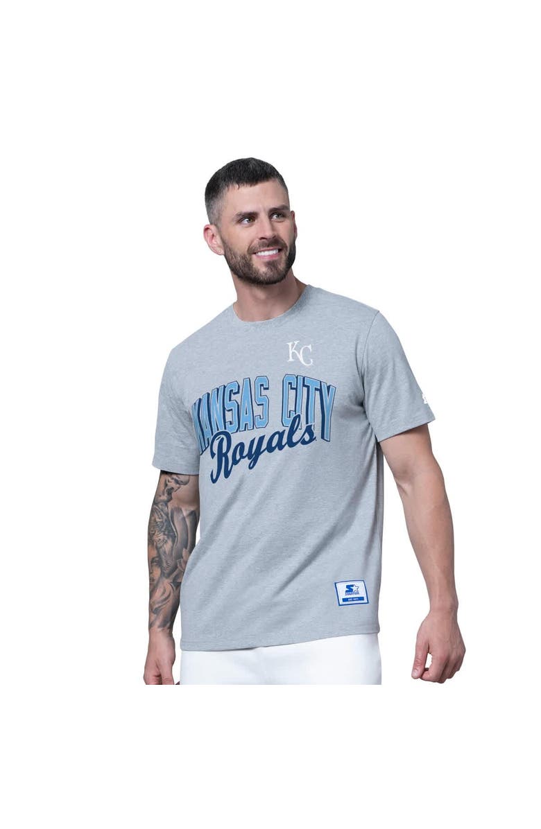 STARTER Men's Starter Royal/Heather Gray Kansas City Royals Two-Pack T-Shirt Set, Alternate, color, Royal