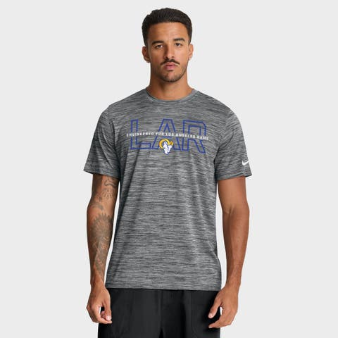 Men's Nike Anthracite Los Angeles Rams Velocity Legend Practice Dri-FIT T-Shirt
