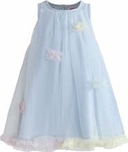 Mimi Tutu Serenelle Floral Embellished Tulle Dress