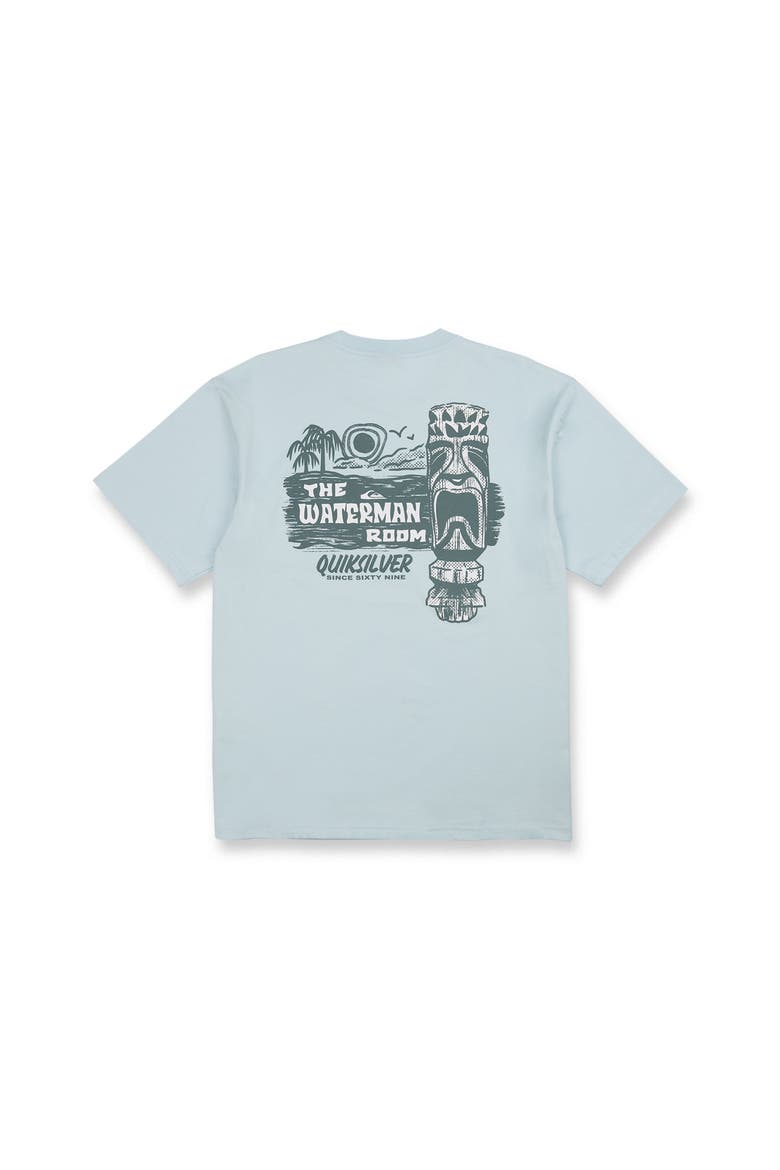 Waterman Room QMT0 Short Sleeve Shirt, Main, color, SKYWAY