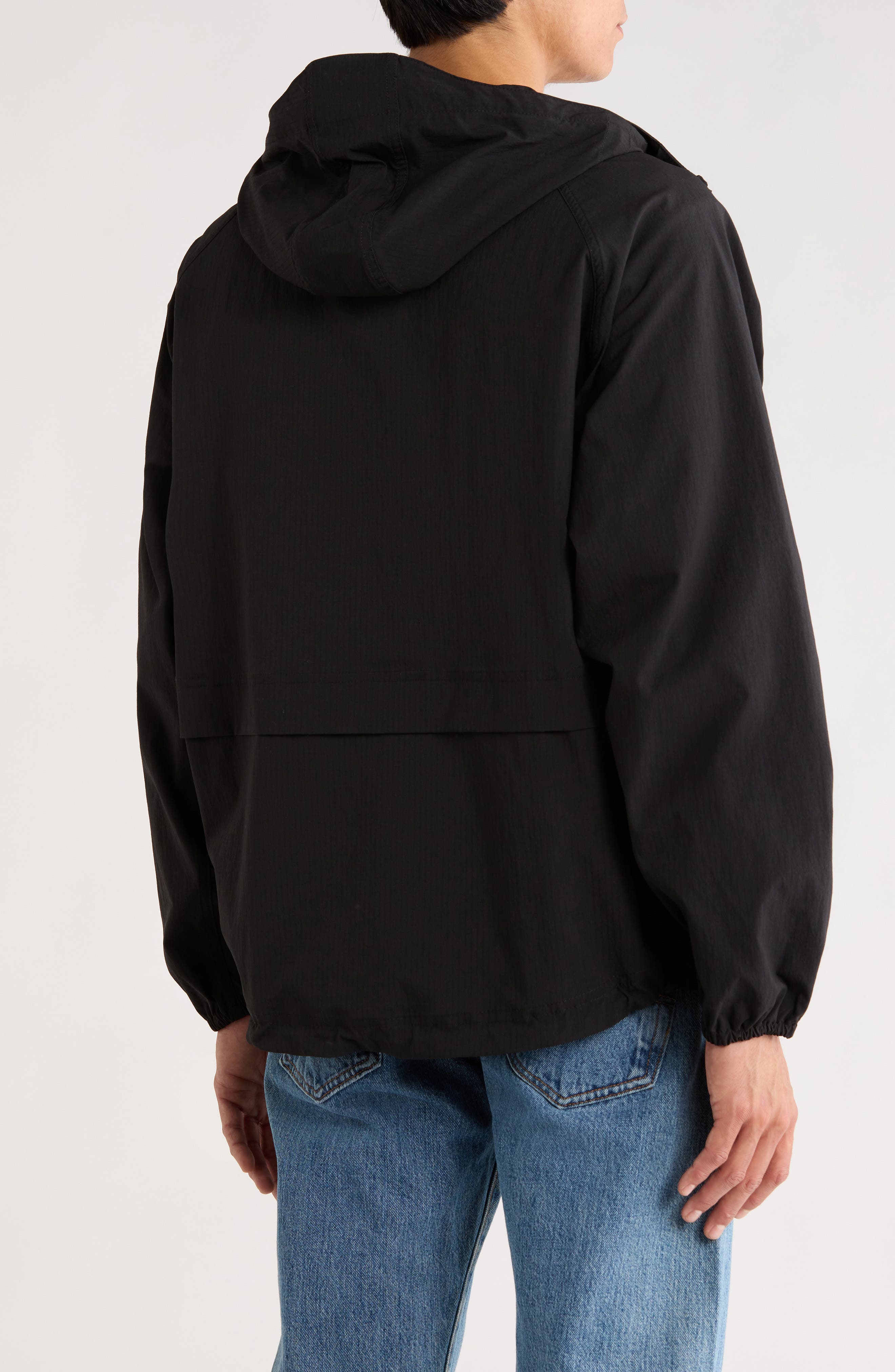 Packable Stretch Nylon Windbreaker - image 2