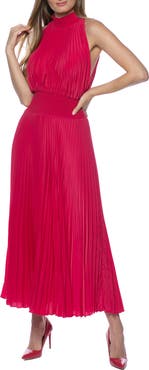 Marina Pleated Midi Dress