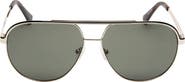 GUESS 60mm Pilot Sunglasses