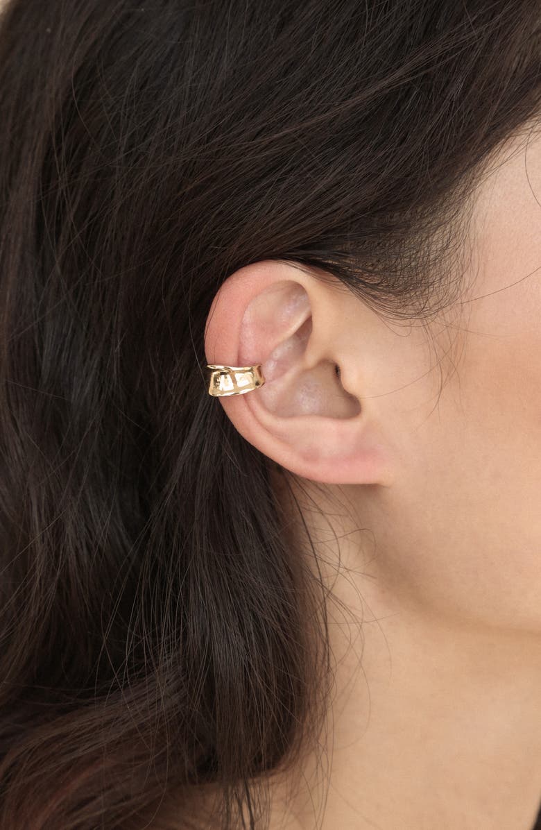 Ettika Modern Ear Cuff, Alternate, color, Gold