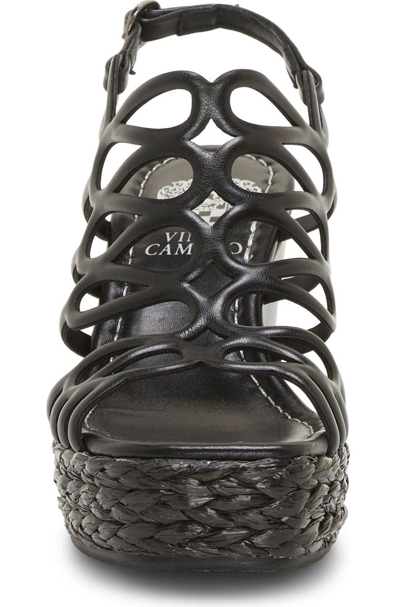 Vince Camuto Alize Platform Wedge Strappy Sandal, Alternate, color,