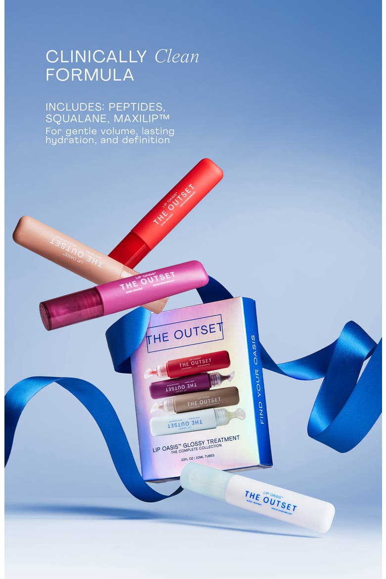 Lip Oasis Glossy Treatment The Complete Collection $112 Value, Alternate, color, NO COLOR