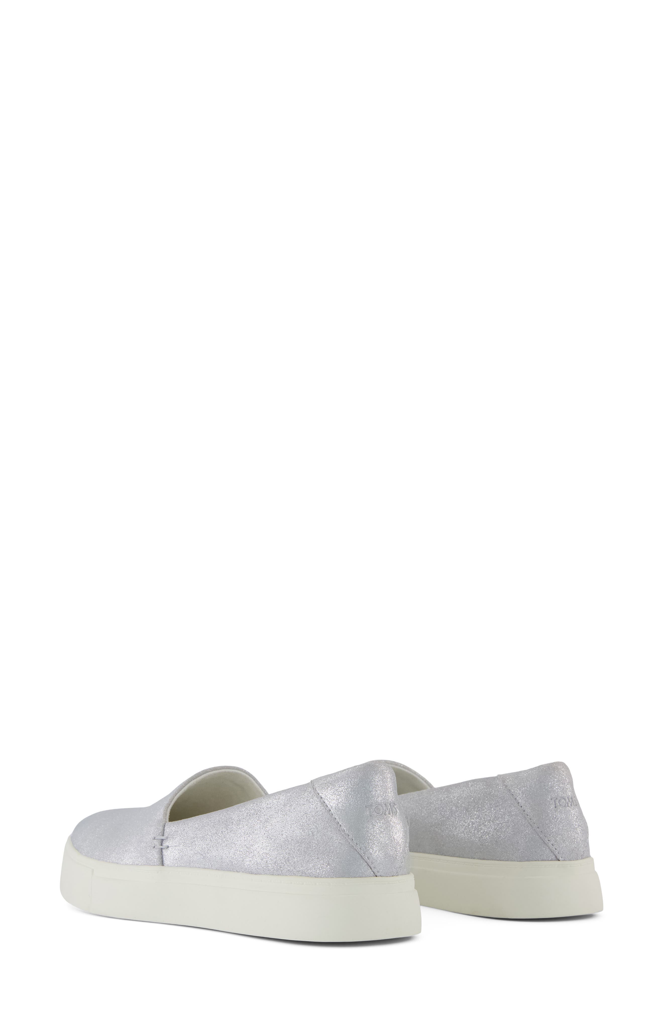 Kameron Leather Slip On Sneaker, Alternate, color, LIGHT GREY