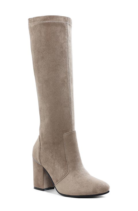 Saloniki Water Repellent Knee High Boot (Women)