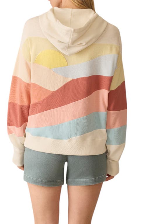 Faherty Soleil Canyon Hoodie In Multi