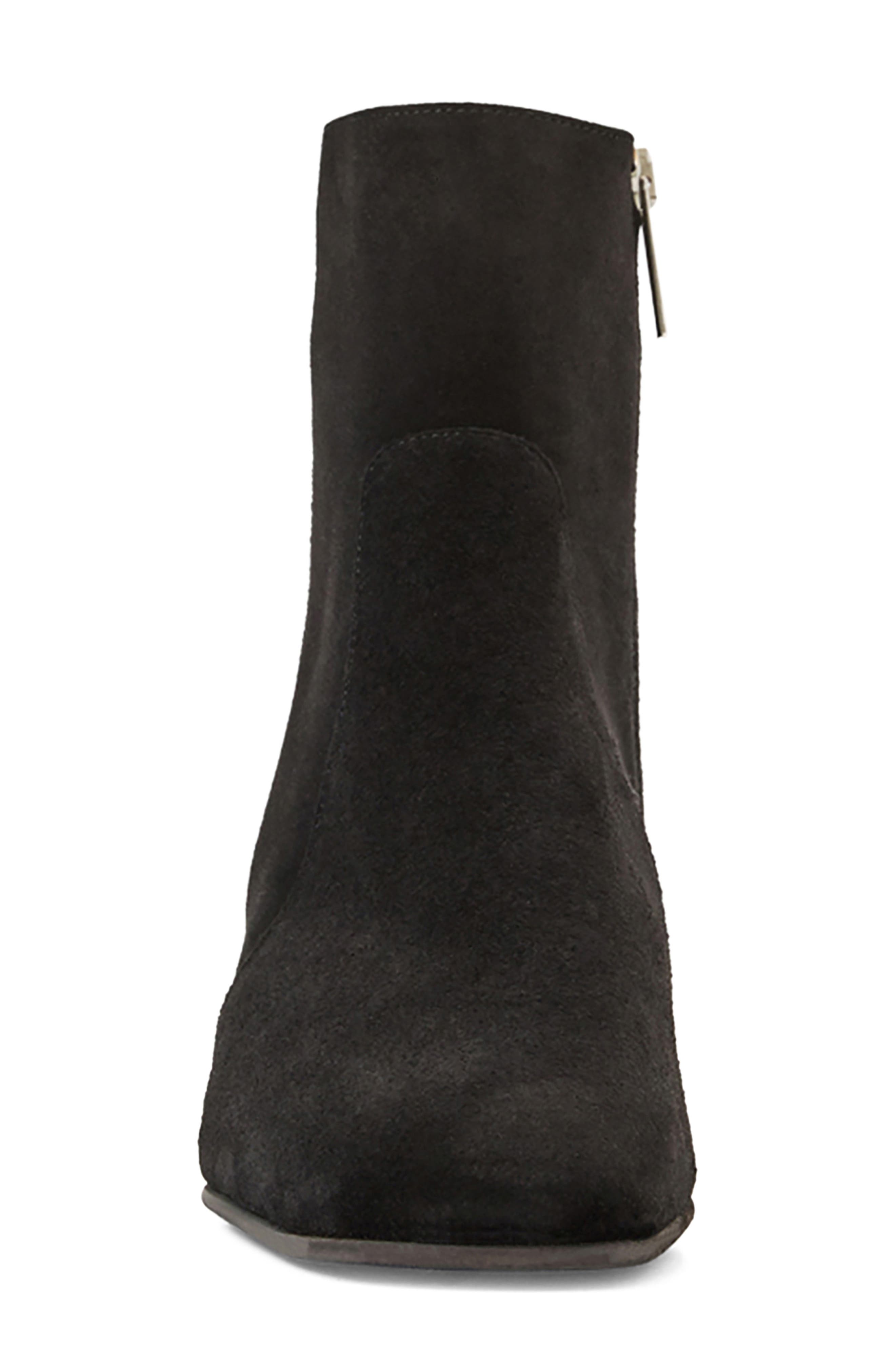 Aquatalia Siela Weatherproof Bootie, Alternate, color, Black Suede