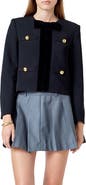 Endless Rose Velvet Trim Jacket