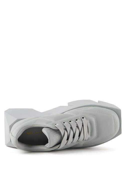 United Nude Bull Puffy Sneaker In Gray