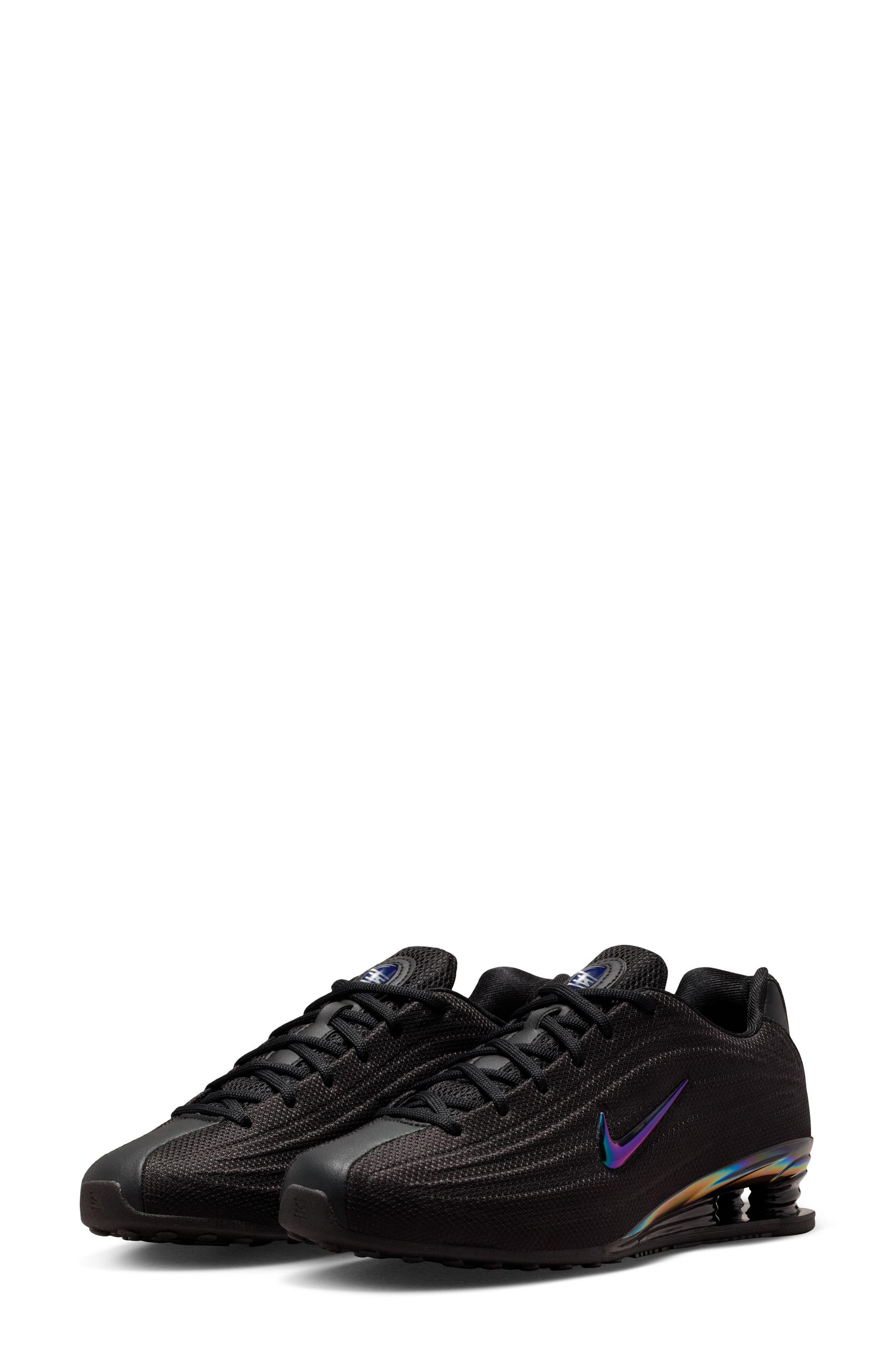 Shox Z SE Sneaker, Main, color, BLACK/ MULTI/ METALLIC SILVER