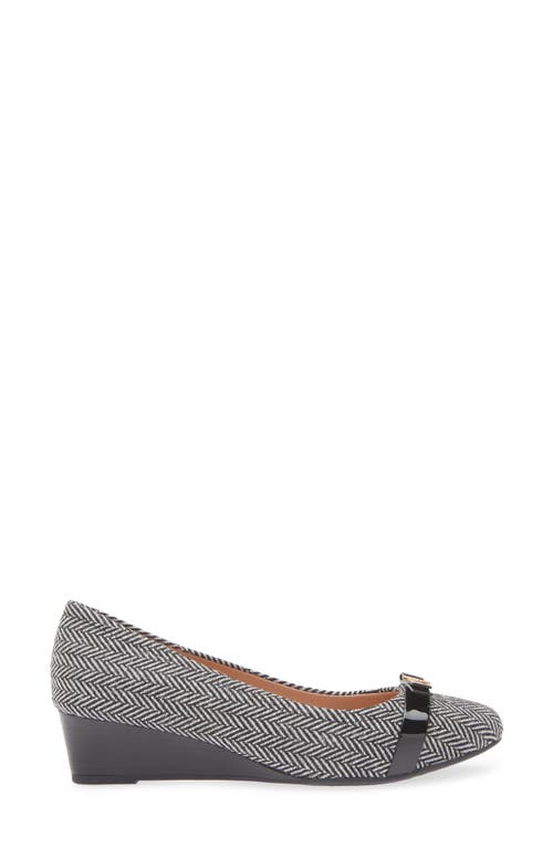 Cole Haan Malta Slip-on Wedge In Black