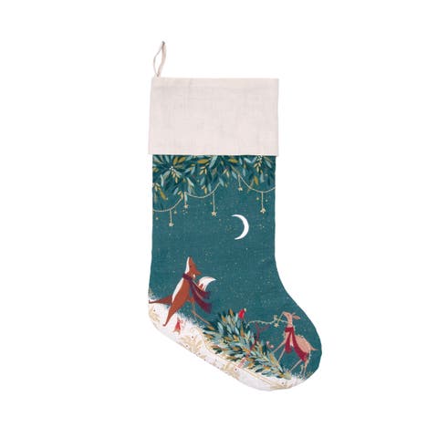 Fox Christmas Stocking