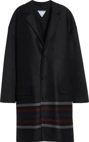Bottega Veneta Double Face Wool & Cashmere Coat