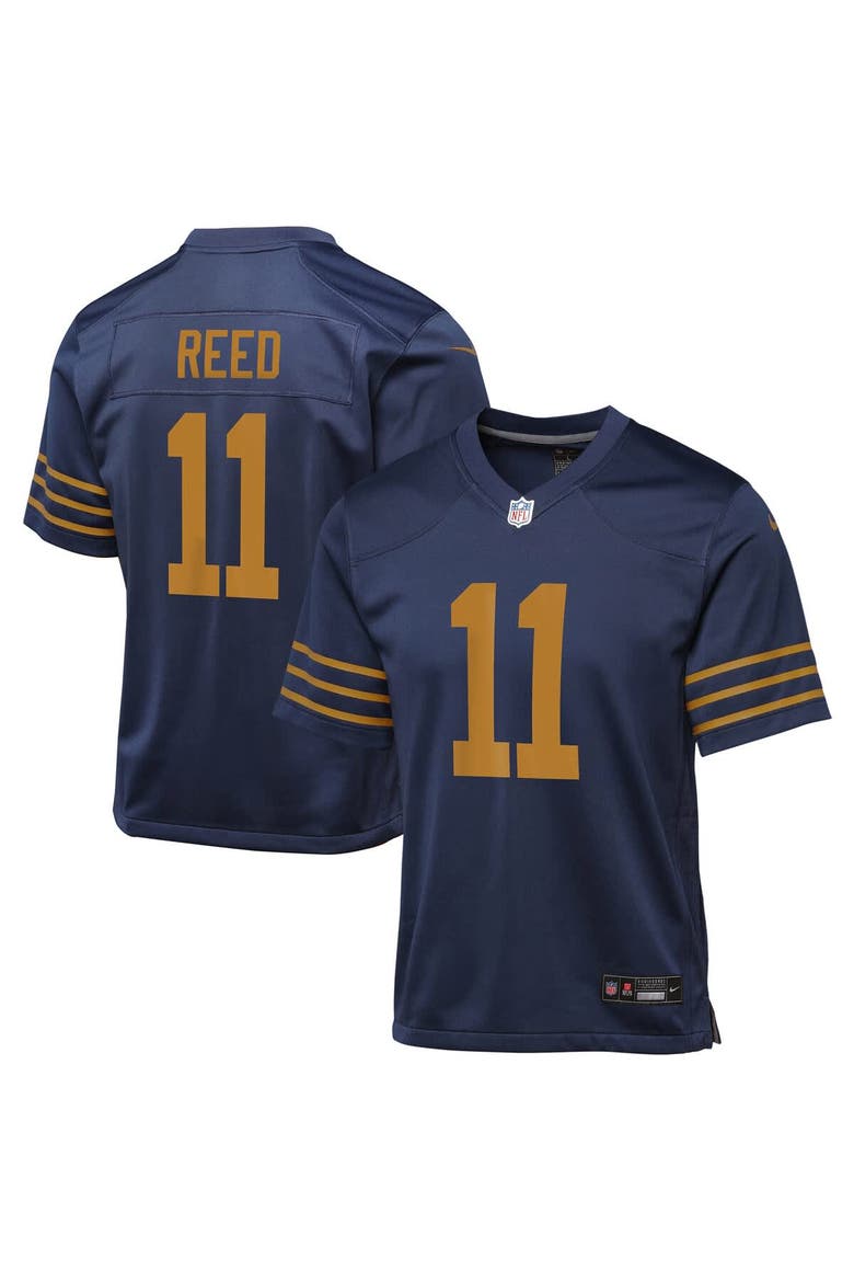 Youth Nike Jayden Reed Navy Green Bay Packers The 1923 Classic Game Jersey, Main, color, Navy