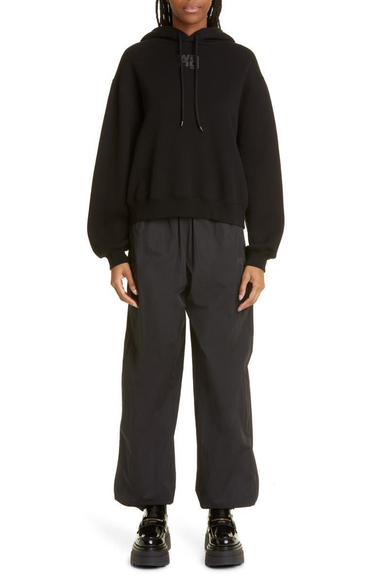 Alexander Wang Gender Inclusive Relaxed Fit Essential Terry Cloth Hoodie, Alternate, color, 