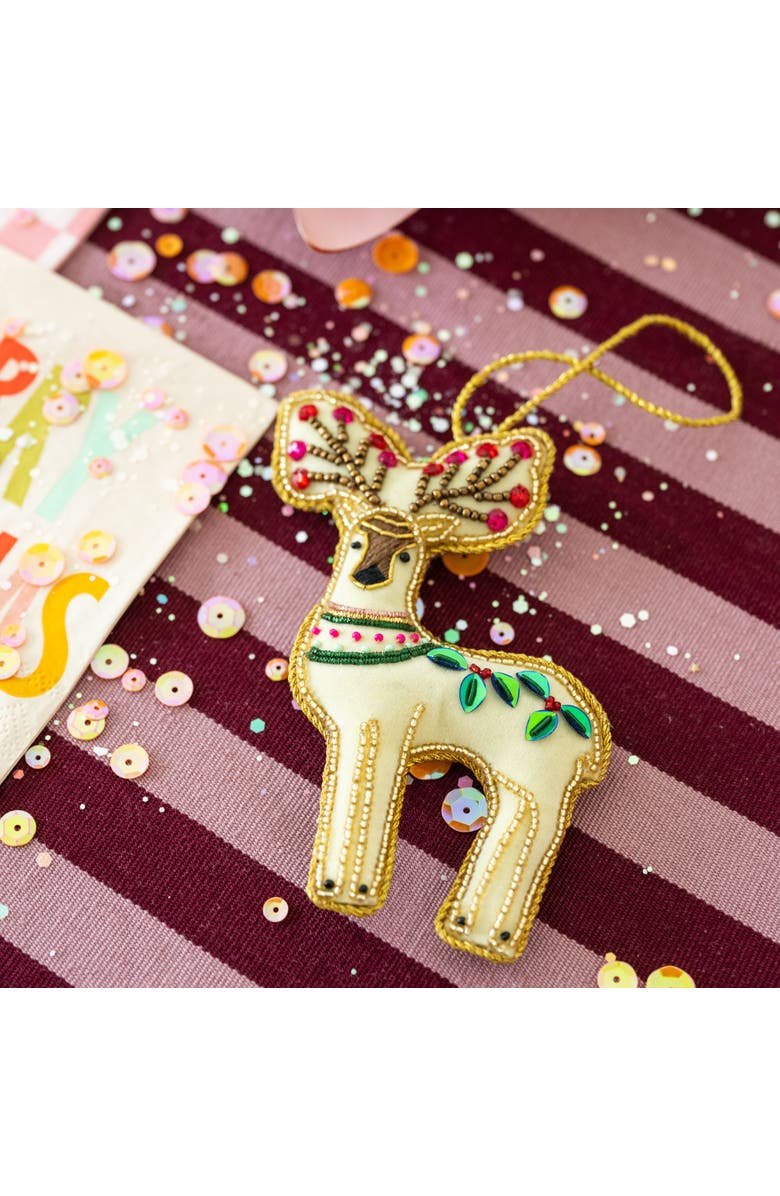 Jollity & Co. Reindeer Christmas Ornament, Alternate, color, Assorted Pre-Pack