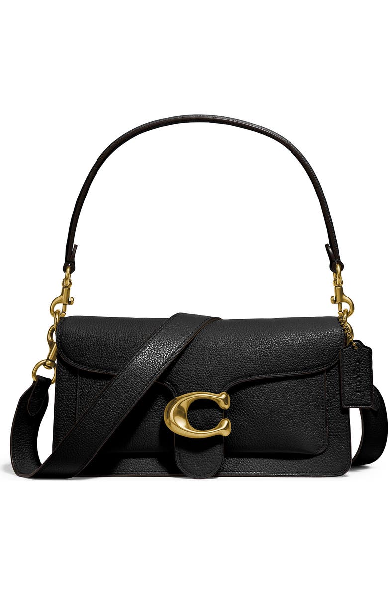 COACH Tabby 26 Leather Crossbody Bag, Main, color,