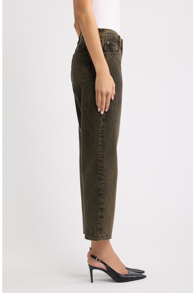 The Hang High Waist Straight Leg Jeans, Alternate, color, DUNE OXIDE