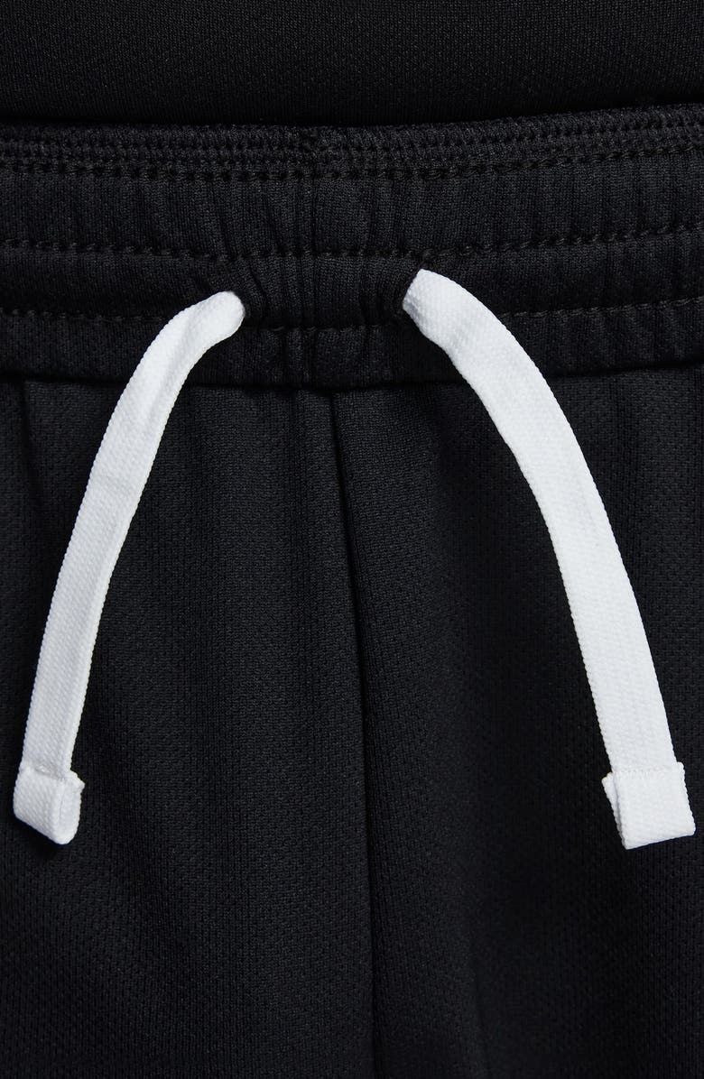 Nike Kids' Dri-FIT Mesh Athletic Shorts, Alternate, color, 010 Black/White