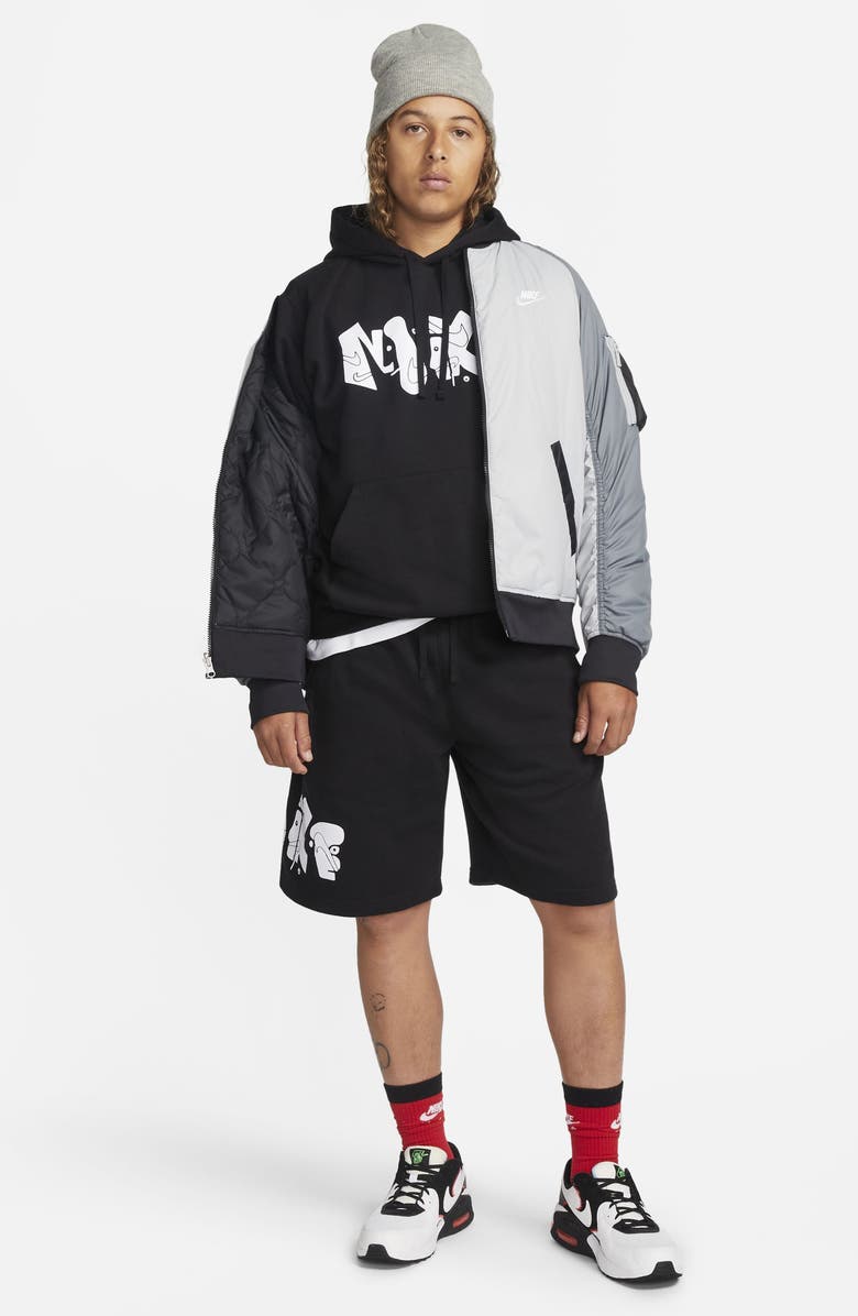 Nike Club+ Cotton Blend Hoodie, Alternate, color, 