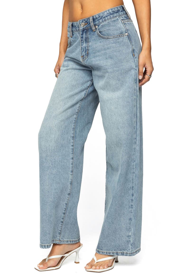 Ery Wide Leg Jeans, Alternate, color, LIGHT-BLUE