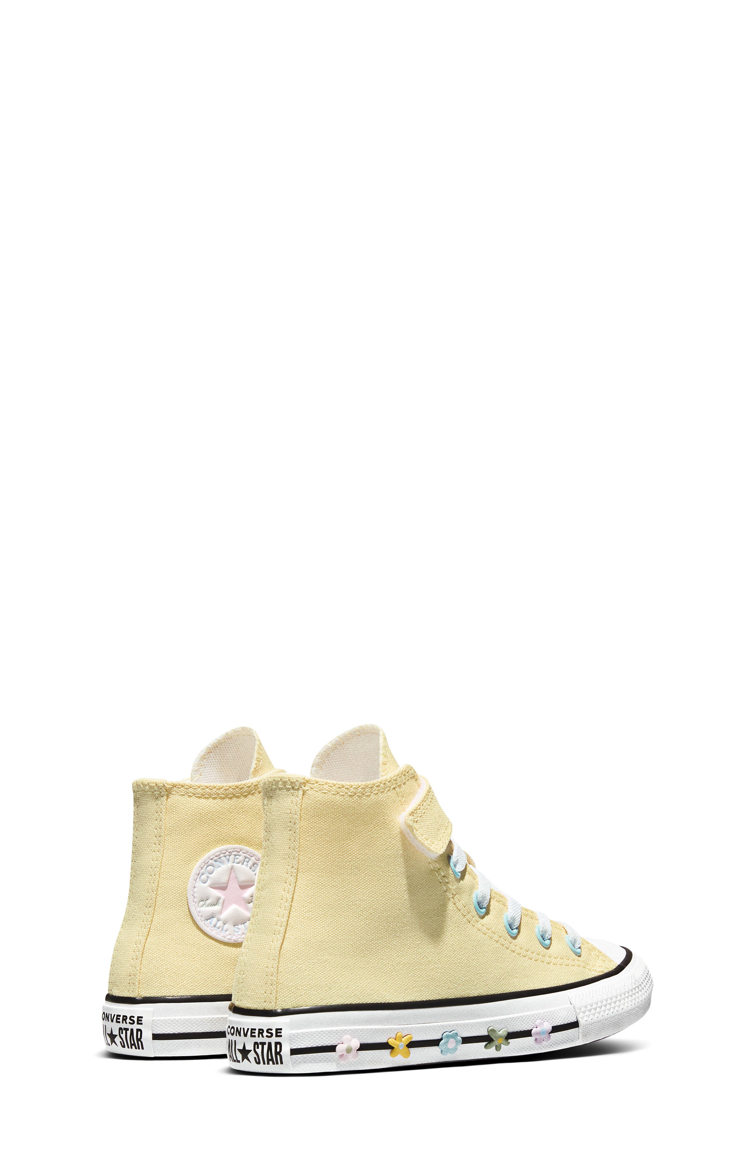Kids' Chuck Taylor All Star Easy On Canvas High Top Sneaker, Alternate, color, GOLDEN VIEW/WHITE/BLACK