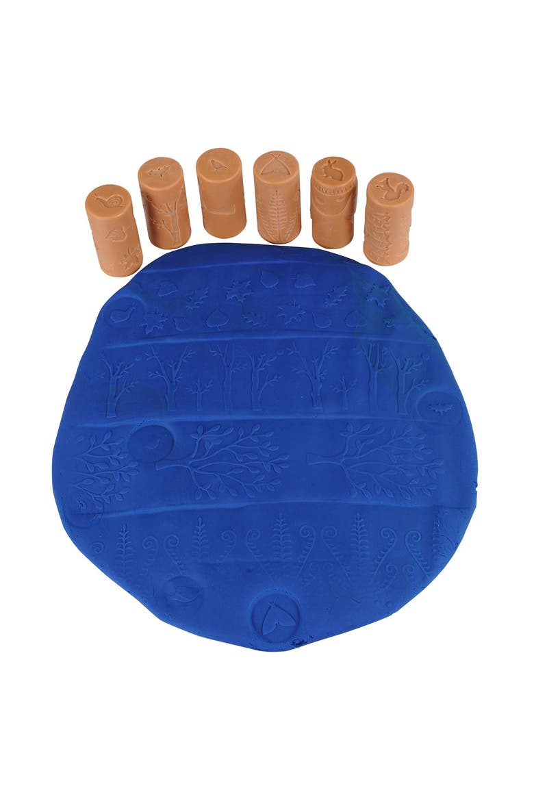 Forest Friends Dough Rollers - Set of 6, Alternate, color, Brown
