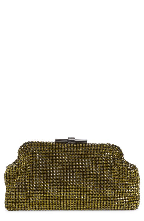 Adaline Crystal Embellished Clutch