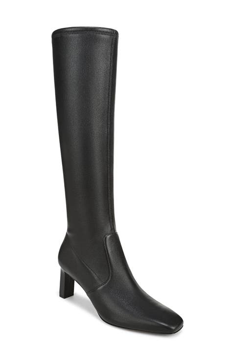 Violette Leather Knee High Boot