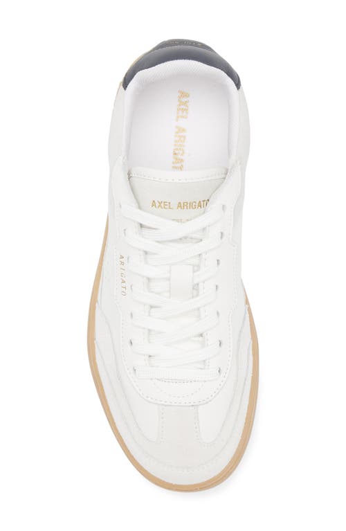 Axel Arigato Dice T-toe Sneakers In White/gum