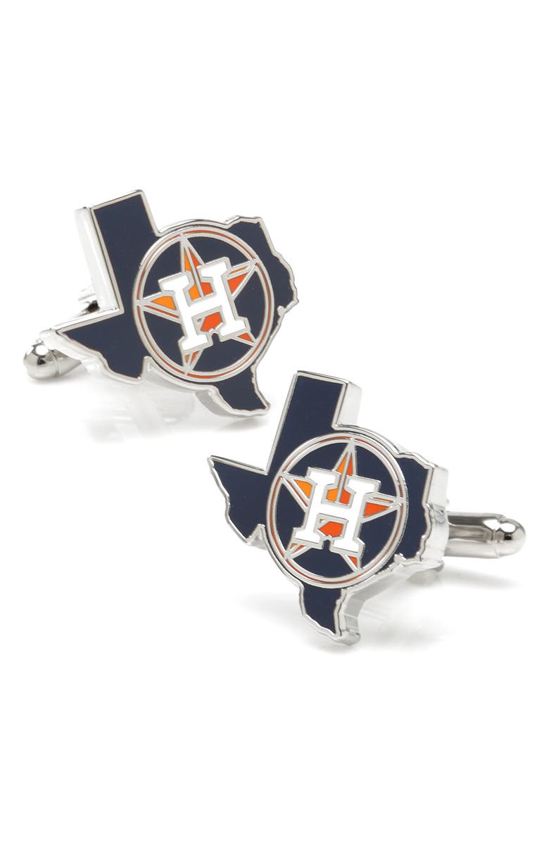 Cufflinks, Inc. MLB Houston Astros Cuff Links, Main, color, Houston Astros State Shaped
