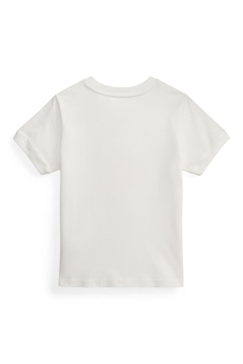 Kids' Polo Bear Cotton Graphic T-Shirt, Alternate, color, WHITE
