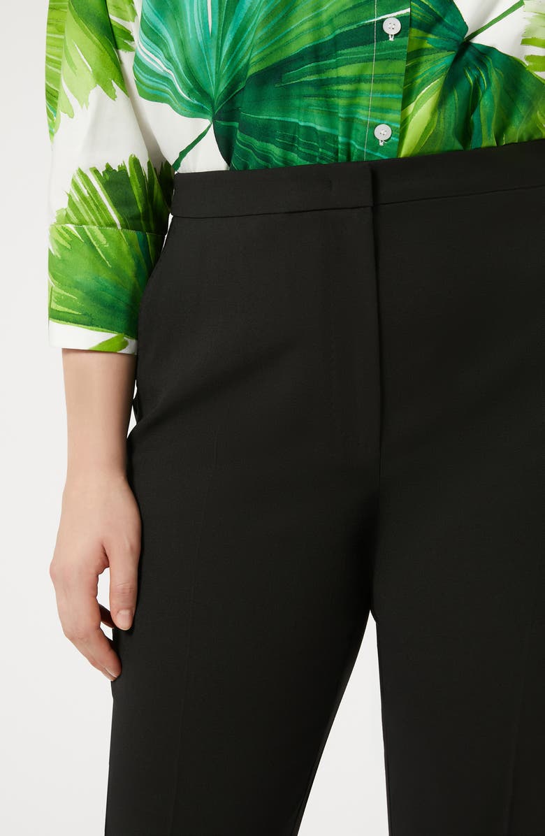 Marina Rinaldi Ghirba Virgin Wool Crepe Pants, Alternate, color, 